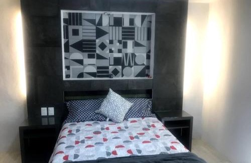 Gustavo A. Madero Apartment | Habitación Donovan, confortable con baño privado