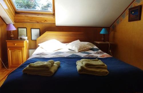 Valdivia House | Habitación para dos personas cama matrimonial y Habitación para una persona cama individual
