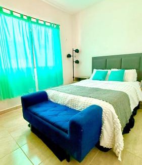 Veracruz House | Habitacion equipada de lujo matrimonial con clima en la querencia residencial con alberca