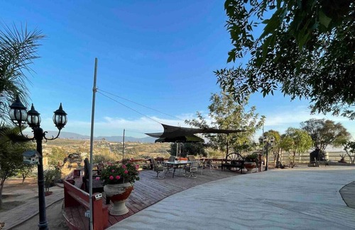 Ensenada House | Hacienda with outdoor bar, fireplace and picnic area