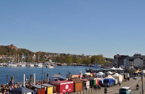 Flensburg Apartment | Hafenblick vom Kapitänshaus