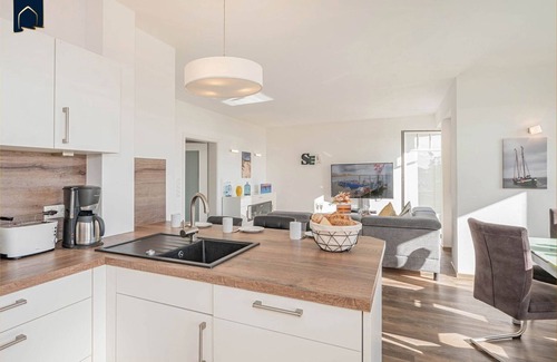 Ostvorpommern Apartment | Haffblick - Fantastic vacation apartment with an exceptional view of the lagoon
