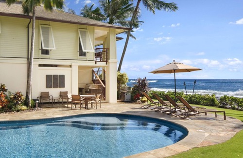 Poipu House | Hale A Kai By Parrish Kauai: spectacular oceanfront views with private pool & AC
