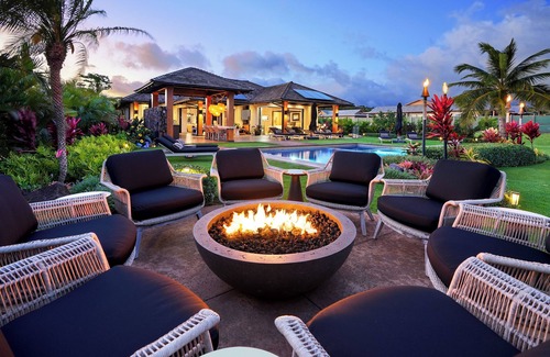 Poipu House | Hale Pakika at Kukui'ula: Exclusive 5BR Estate Private Pool, Golf & Ocean Vistas
