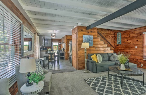 West Village Cabin | Half-Mi to Shaver Lake: Cabin w/Wraparound Deck