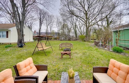 Bolivar Apartment | Half Mile to Harpers Ferry: Duplex w/Fire Pit