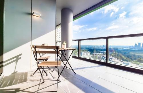 Sydney Olympic Park Apartment | Hamptons Style 2BR & kid room w view in Olympic Park