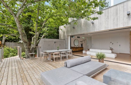 Beach Hampton House | Hamptons Zen with Ocean Views, Short Walk To Private Beach