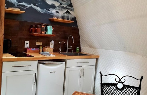 Alexander House | Hand built Forest DomenPeaceful & unique glamping experience w/all essentials