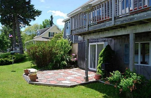 Round Pond House | Harbor Edge: Shorefront home in Round Pond with spectacular ocean views & access