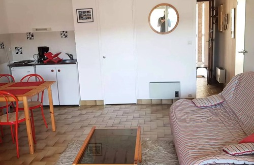 Pleneuf-Val-Andre Apartment | Harbor Master Residence - Studio of 35m2, with full sea view on the port of Dahouët.
