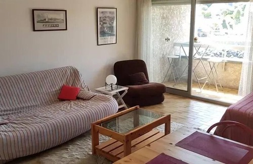 Pleneuf-Val-Andre Apartment | Harbor Master Residence - Studio of 35m2, with full sea view on the port of Dahouët.