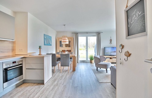 Haffkrug Apartment | Haus Meeresbrise Appartement 1