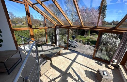 Bad Doberan Apartment | Haus Ostseesprung - Fewo Sarah Hochparterre gratis WLAN, Parkplatz und gem Garten