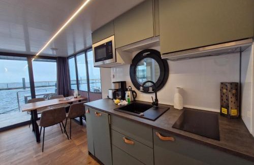 Wendtorf Boat Rental | Hausboot Fjord Cumulus Solarboot mit Biosauna in Wendtorf