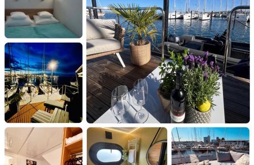 Heiligenhafen Boat Rental | Hausboot mit Motorboot