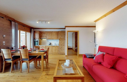 Veysonnaz Apartment | Hauts de Veysonnaz HV1 002 - SAUNA apartment 6 per