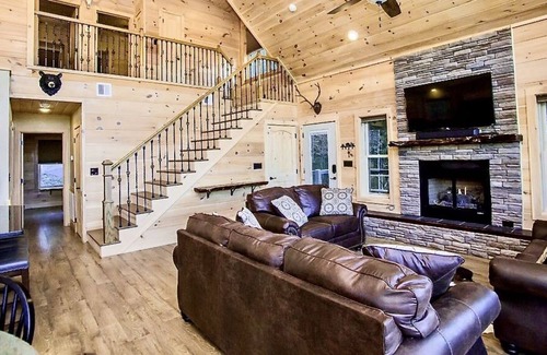 Frank Cabin | "Have It All" Views! Luxury! Location! Three Story Home