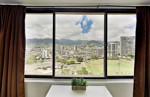 McCully - Moiliili Condo | Hawaiian Monarch 2312 Condo by RedAwning