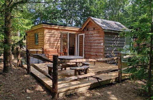 Hythe Cabin | Hayne Barn Estate - 6 Luxury Lodges with private hot-tubs- 1 studio-loft without hot-tub