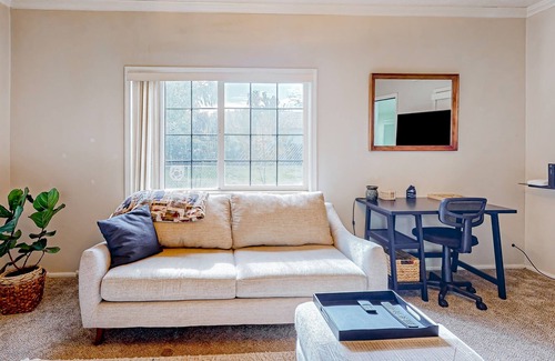 Burley House | Heartland historic home near local festivals with seasonal garden & mtn views