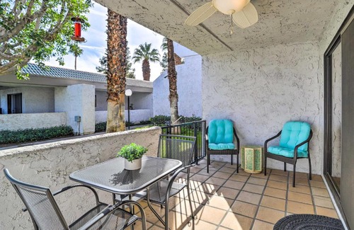 Palm Springs Apartment | Heated Pool Access Palm Springs Vacation Rental