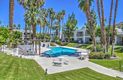 Palm Springs Apartment | Heated Pool Access Palm Springs Vacation Rental
