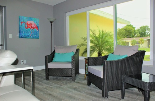 Caloosahatchee House | Heated pool home, canal gulf access, convenient to attractions, newly renovated