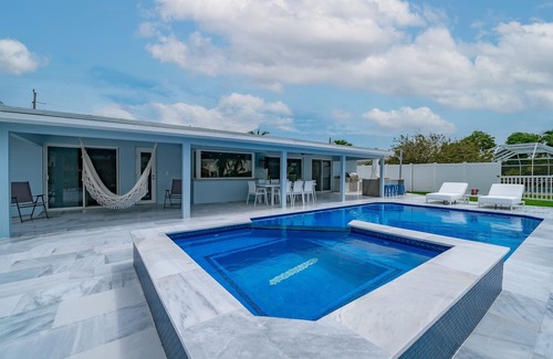 Cypress Lakes House | Heated Pool & Hot Tub! Waterfront+1 Mile 2 Beach!