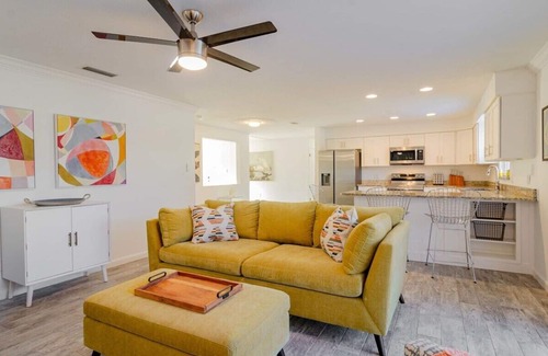 Golden Beach Estates House | Heated Pool! Luxe 3br Bikes, Beach, 27-Acre Park