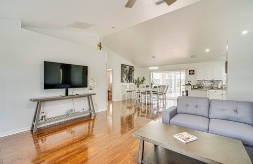 Trafalgar House | Heated Pool & Patio: Canal-Front Cape Coral Home!