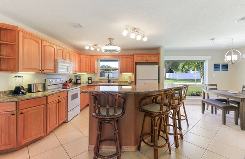 Cocoa Beach House | Heated Pool-Tiki Hut-Game Room-Walk to Beach