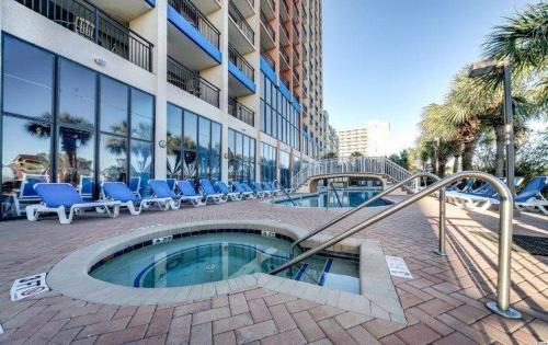 Myrtle Beach Apartment | Heated Pools, Heated lazy river, 3 hot tubs-Privately owned Oceanfront renovated condo on 12th floor