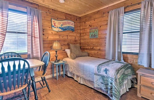 Swinging Bridge Village Cabin | Heber Springs Cabin, 400 Ft to Direct River Access