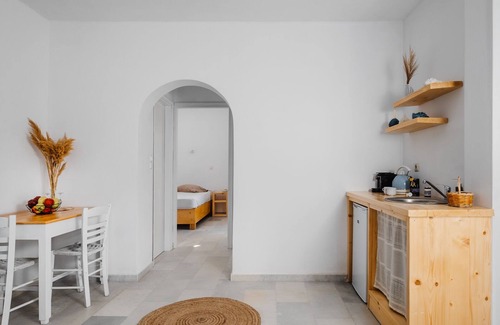 Naxos Apartment | Heliopetra Seaview Suite with small Private Heated Pool at Kastraki Naxos island