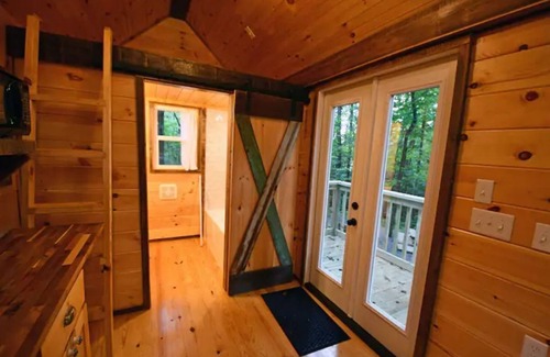 Clarkesville Cabin | Hemlock Tiny Home at Bleu Canoe Campground
