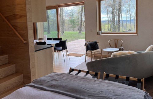 Hollowville Cabin | Hempcrete Cabin within the hills of the Berkshire Mountains of New York