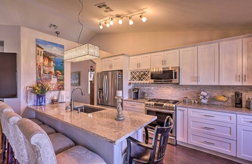 Townsite House | Henderson Home w/Pool + Mountain, Strip Views!
