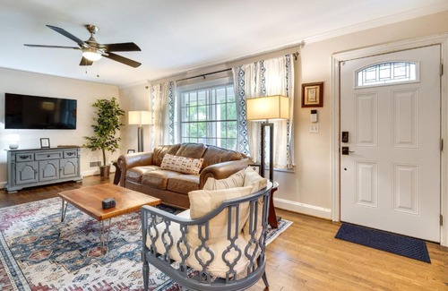 Druid Hills House | Hendersonville Haven with Fire Pit, Grill, Deck!