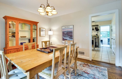 Druid Hills Cottage | Hendersonville Haven w/Fire Pit, Grill, Deck!