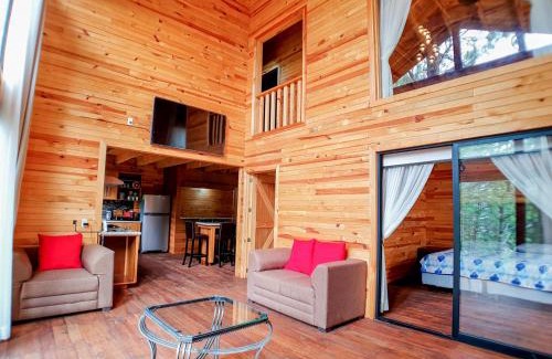 Mazamitla Ski Chalet | Hermosa Cabaña en Mazamitla a 1km del centro - Hermosa vista - Cómodas habitaciones - Todo cerca