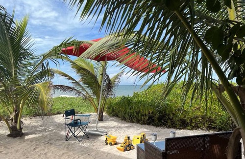 Telchac Puerto House | Hermosa casa en playa espectacular, duermen 6
