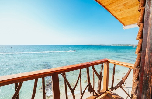 Bocachica Cabin | Hermosa Suite con Vista al mar Caribe! Ubicada en Playa Blanca - Isla Barú
