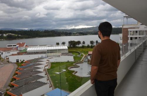 Paipa Apartment | Hermoso apartamento en Paipa con vista al lago Sochagota.