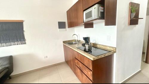 Ejidal Apartment | Hermoso estudio minimalista a 10 minutos del mar