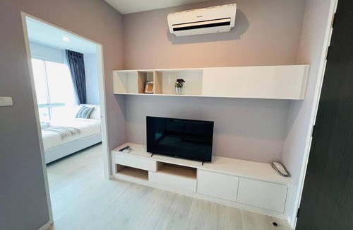 Bang Wa Apartment | Hi-Floor MRT Bangkhae city canal view fast Wi-Fi