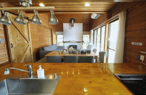 Fujikawaguchiko House | Hideaway lodge with a view of Mt Fuji Near Lake Saiko BBQ Corporate training/Minamitsurugun Yamanashi