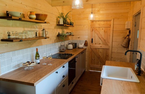 Holsworthy Cabin | High quality lodge in secluded field