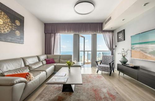 Neve Tzedek Apartment | High-Rise Sea-View Elegant Stay by Sea N' Rent