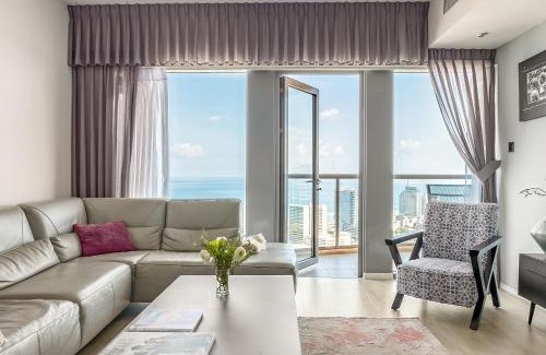 Neve Tzedek Apartment | High-Rise Sea-View Elegant Stay by Sea N' Rent